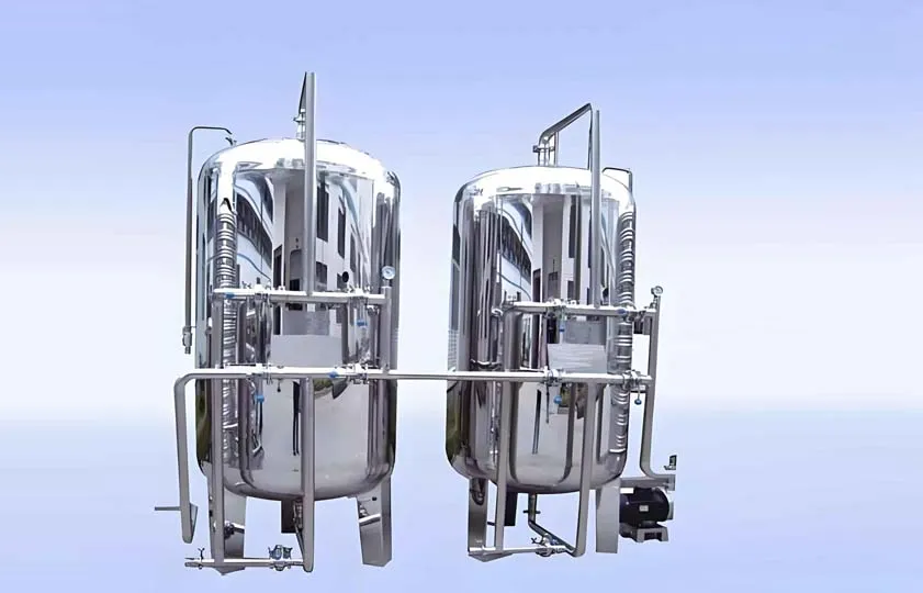 Industrial activated carbon water filter